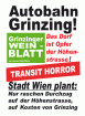 Grinzinger Weinblatt: Autobahn Grinzing